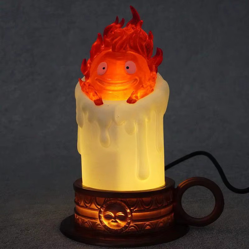 Bandai Howl's Moving Castle Calcifer, Leuchtende Figur, 13cm - Bild 2