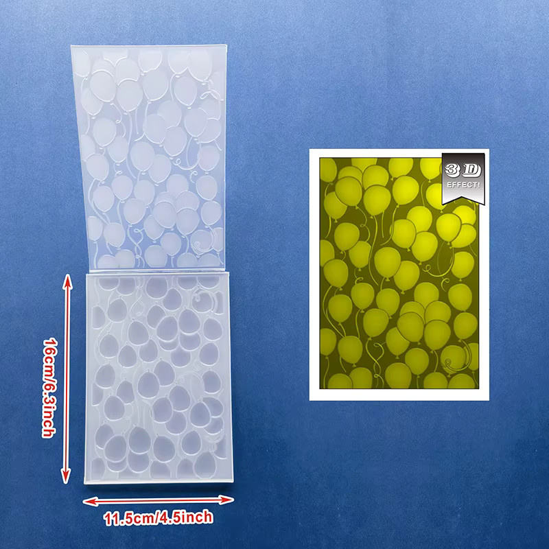 3D-Ordner Celebration Atmosphere Balloon Images aus Kunststoff für Fotoalben und Sammelalben - Bild 1