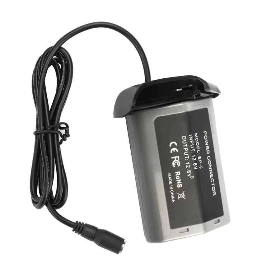 EN-EL18D Dummy-Batterie AC-Netzteil EP-9 DC-Koppler für Nikon Z9 D5 D4 D4S in Schwarz - Bild 2
