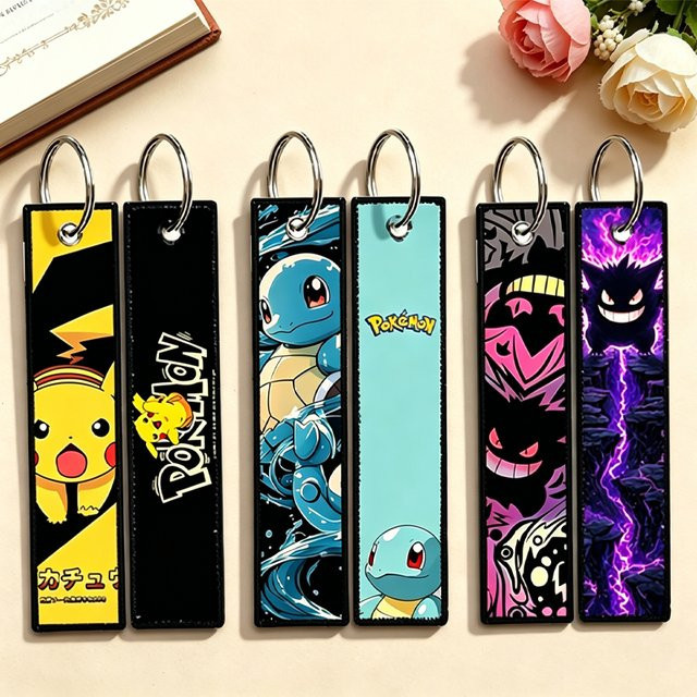 Potdemiel Schlüsselanhänger Anime Pokémon, Unisex - Bild 1