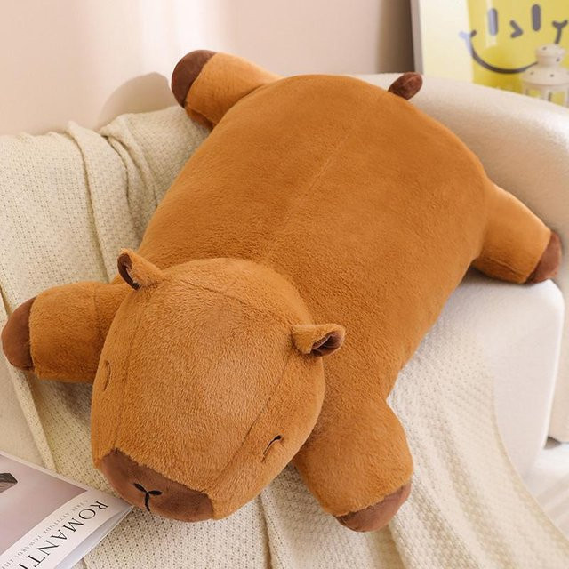 Binchi Fitness Capybara Plüschmatte, braun, ab 14 Jahren - Bild 1