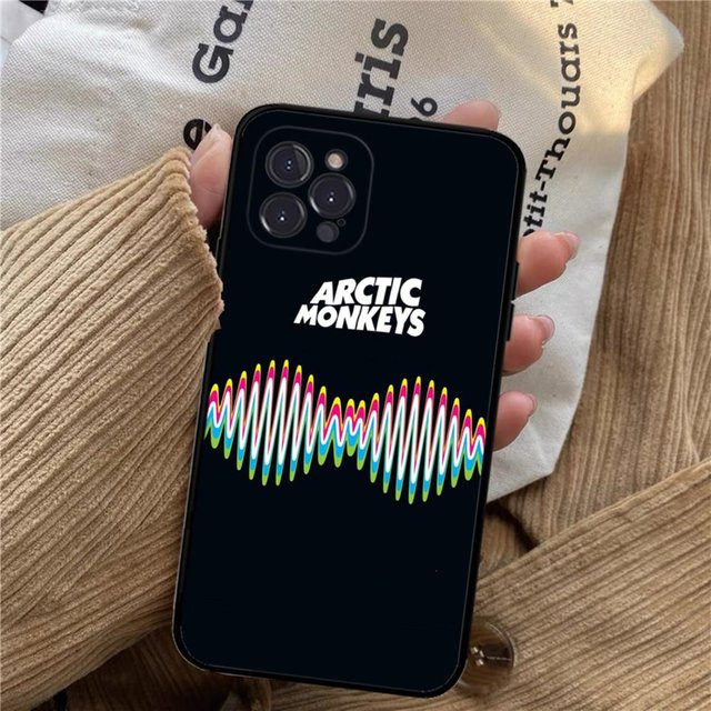 Arctic Music Monkeys Handyhülle in Schwarz für iPhone Modelle - Bild 1