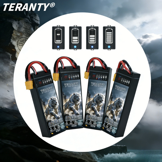 TERANTY HV LiPo Hartschalen-Rennbatterien, T-X60-Stecker - Bild 1