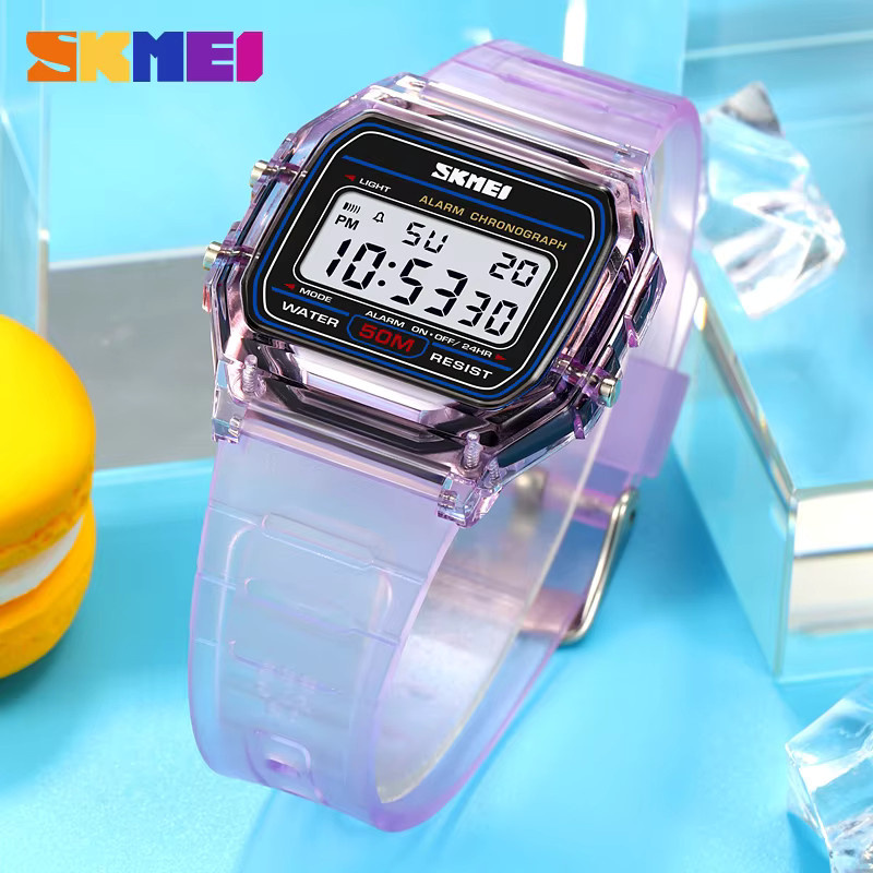 SKMEI Digitaluhr, transparentes Gehäuse, Unisex - Bild 2