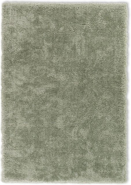 Teppich SCHÖNER WOHNEN HEAVEN modern abstrakt in Grün und Grau aus Polyester, pflegeleicht und unterfahrbare Fußbodenheizung geeignet - Bild 1