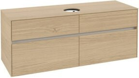 V&B Waschtischunterschrank Collaro in Nordic Oak, B/T/H: 140 x 54,8 x 50 cm - Bild 1