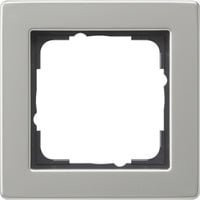 Gira Abdeckrahmen 1fach Edelstahl Silber IP44 - Bild 1