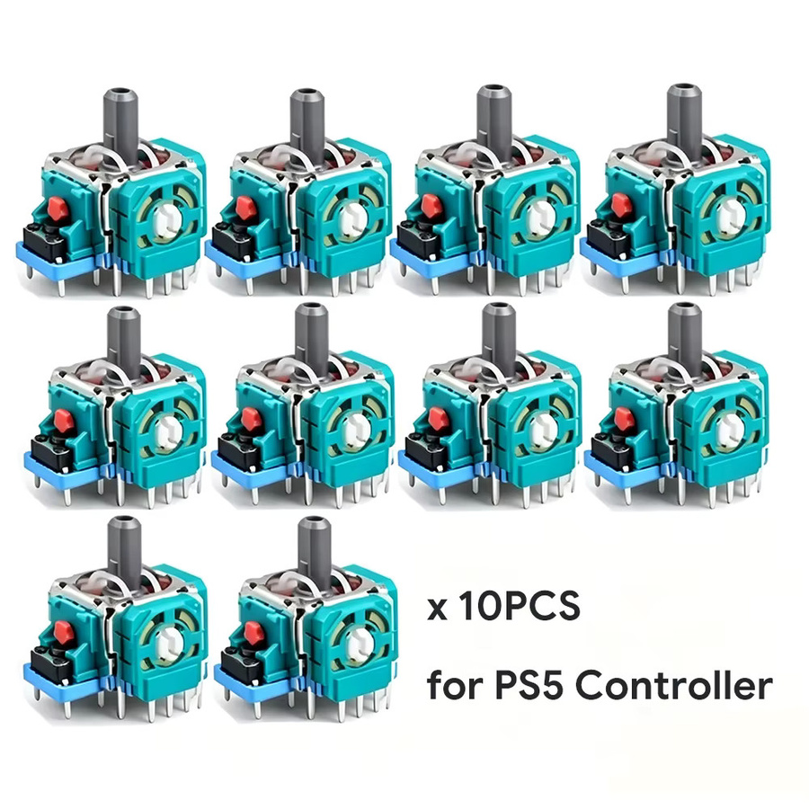 DATA FROG 3D Analog Joystick Ersatz ThumbStick Reparatur Teile für PS5, PS4, Switch Pro und Xbox One in Multicolor - Bild 3