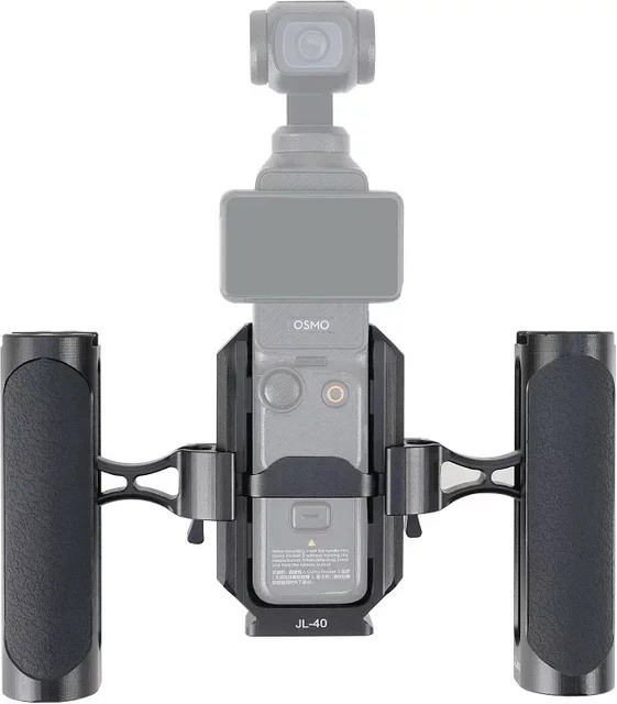 DJI Metall-Erweiterungsrahmen für Osmo Pocket 3 Kamera, Multifunktions-Erweiterungsrig mit Schnellverschluss-Halterung in Schwarz - Bild 1