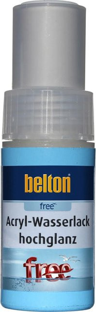 Belton Free AQUAcolours Lackstift RAL 7035 Lichtgrau hochglänzend 9 ml - Bild 1