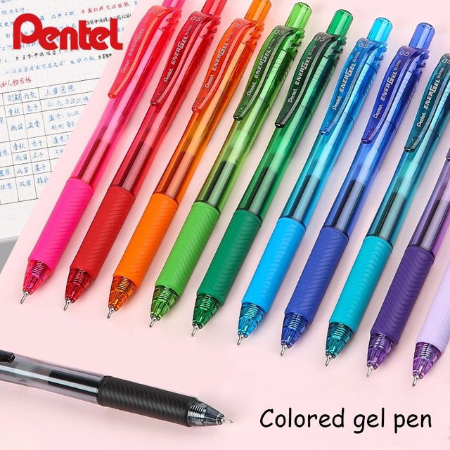 Pentel BLN-105 Gel-Stift mit Nadelspitze, Mehrfarbig, 0,5 mm - Bild 1