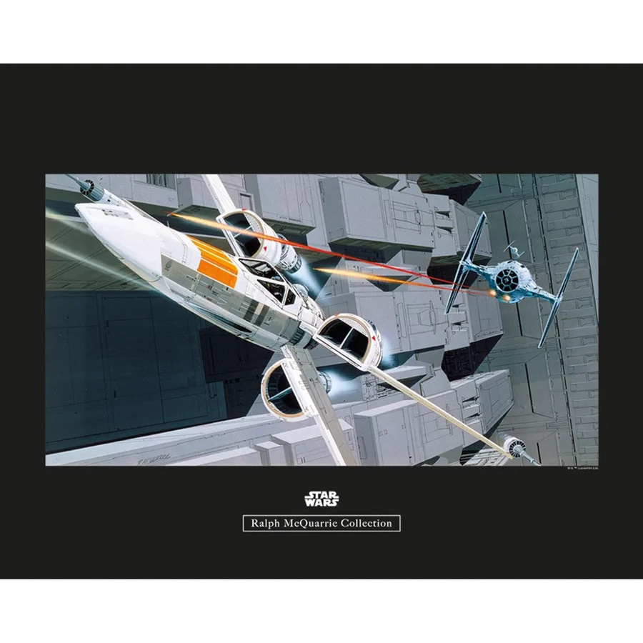 Komar Wandbild Star Wars Fighter Paper Poster Multicolor B: 50 cm, H: 40 cm - Bild 2