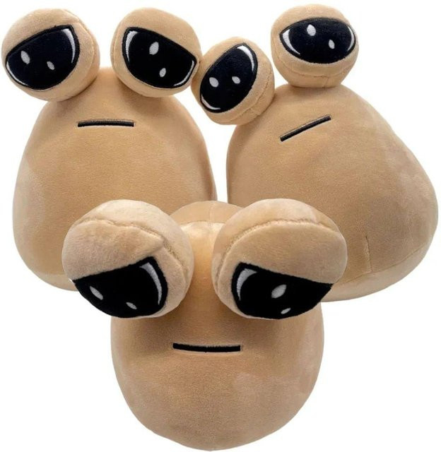Gametoy Pou Plüschtier, 22cm, ab 14 Jahren - Bild 1