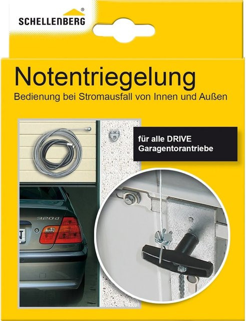 Schellenberg Notentriegelung für GTA Drive Extern aus Metall - Bild 1