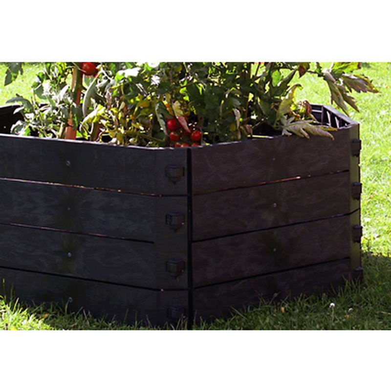 KHW Schnellkomposter SK 550 Anthrazit für Gartenabfälle B: 50 cm, H: 130 cm - Bild 2