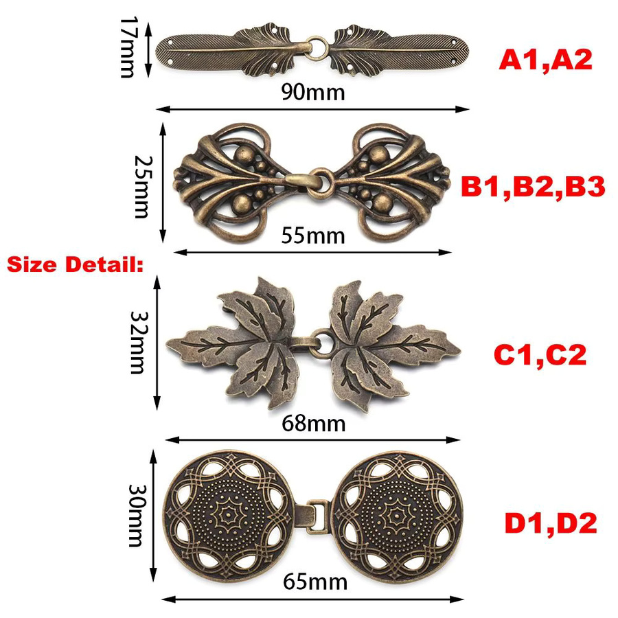 Ente Clip Pin Schal Verschluss Charme, Damen - Bild 2