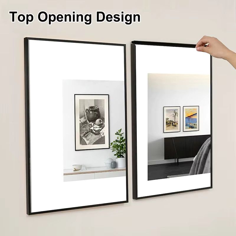 MoeTron A2 Posterrahmen aus Aluminium in Schwarz, B: 40 cm, H: 60 cm - Bild 2