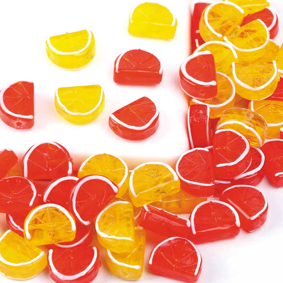 NASSBORO Anhänger Wassermelonenscheiben, Glasperlen, Lampwork - Bild 2