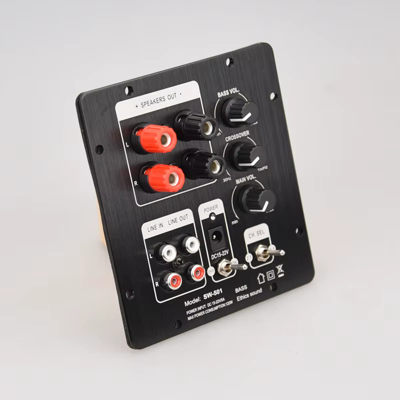 HIFIDIY LIVE 2.1 Subwoofer-Verstärkerplatine TPA3118 mit Bluetooth, 30W*2 + 60W Subwoofer, Schwarz - Bild 3