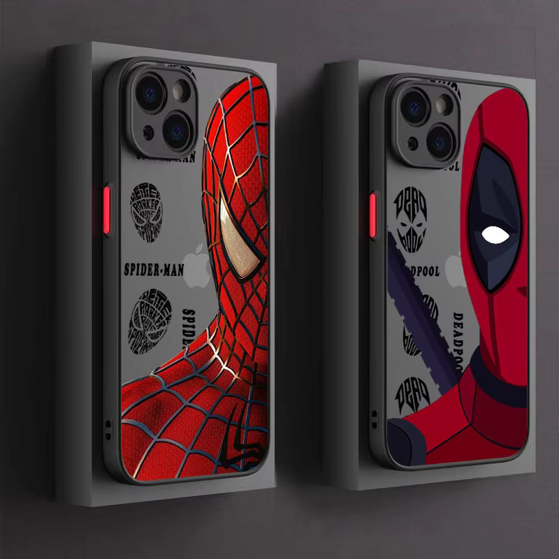 Marvel Spider-Man Halbgesicht Handyhülle für Samsung Galaxy A-Serie 4G und 5G - Bild 2