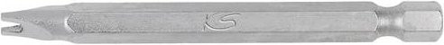 KS Tools Spanner-Bit 6mm mit 1/4 Zoll Antrieb, 75mm Länge, Silber - Bild 1