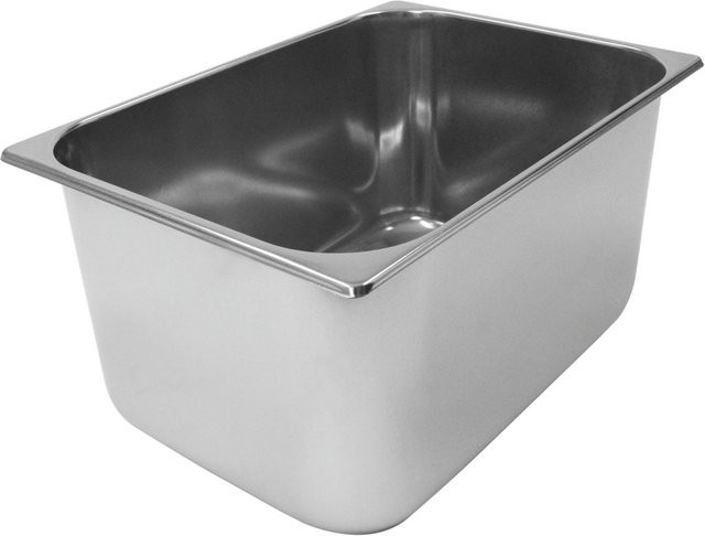 Schneider Eisbehälter aus Edelstahl in Silber, B: 25 cm, T: 36 cm, H: 18 cm - Bild 1