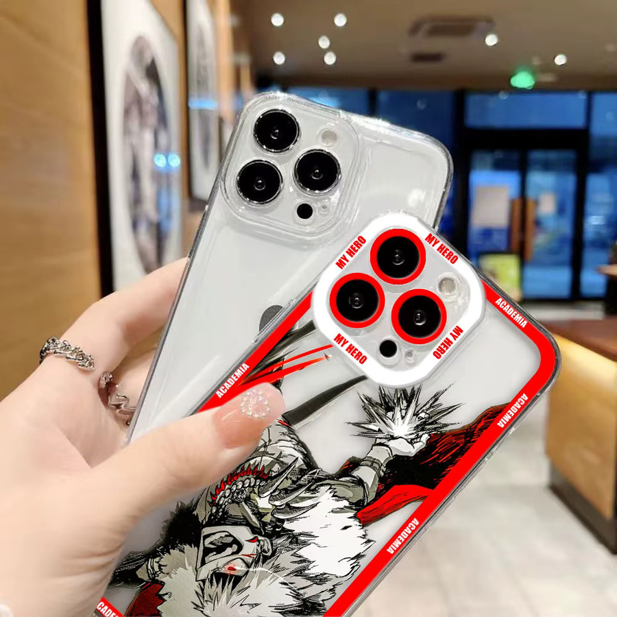 Transparente Handyhülle My Hero Academia Izuku für Samsung Galaxy A72 A71 A57 A56 A55 A54 A53 A52 A51 A36 A35 A34 A32 A26 A24 A23 A22 - Bild 1