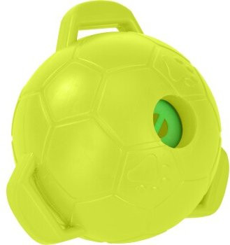 Fit + Fun Spielzeugball Hund, mit Pfeifgeräusch-Quietscher, 10 x 9 cm - Bild 1