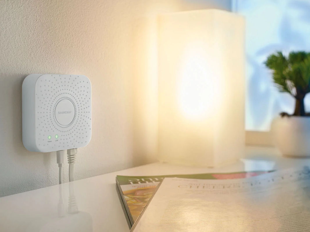 SILVERCREST Gateway Zigbee Smart Home SGWZ 1 A1 in Weiß mit Ethernet/LAN und Micro-USB - Bild 2