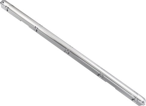Feuchtraumleuchte LED Bar in Weiß/Grau mit 18 W, 1800 lm und 4000K, IP65 geschützt - Bild 1