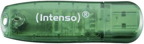 Intenso Rainbow Line USB-Stick 8GB USB 2.0 Grün Transparent - Bild 1