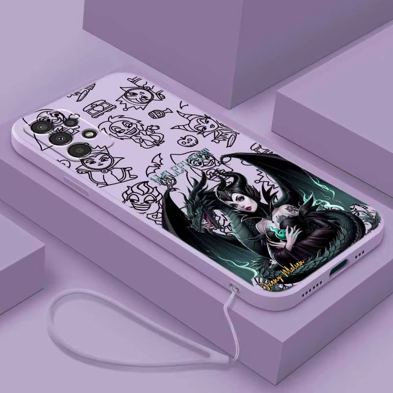 Villain Maleficent Magic Handyhülle aus Silikon für Xiaomi Mi 15 15T 14 14T 13 12 11 und POCO X8 X7 M7 F7 F8 mit Liquid Left Rope Design - Bild 2