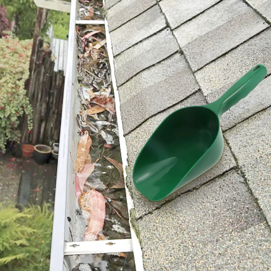 Getter Scoop Dachrinnenreinigung Werkzeug aus Kunststoff in Grün - Bild 4