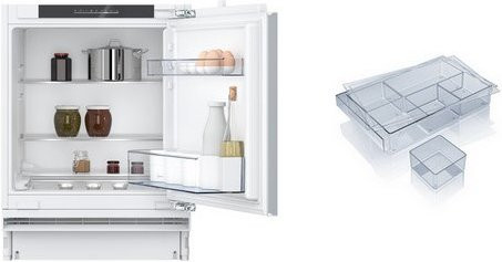 Neff KUMK82F1 Unterbau-Kühlschrank ohne Gefrierfach in Weiß mit App-Control und WiFi - Bild 1