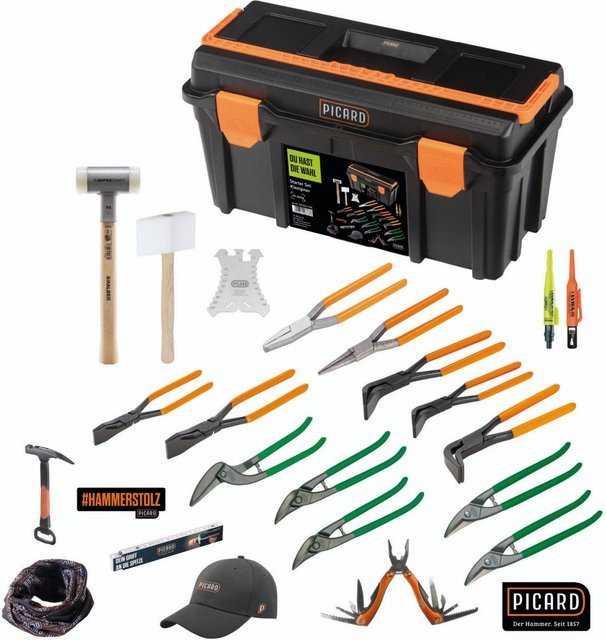 PICARD Starter Set Klempner 24-teilig im Kunststoffkoffer, Mehrfarbig - Bild 1