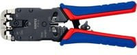 Knipex Crimpzange für Westernstecker 4/6/8-polig aus Chrom-Vanadium-Stahl, brüniert, 200 mm - Bild 1