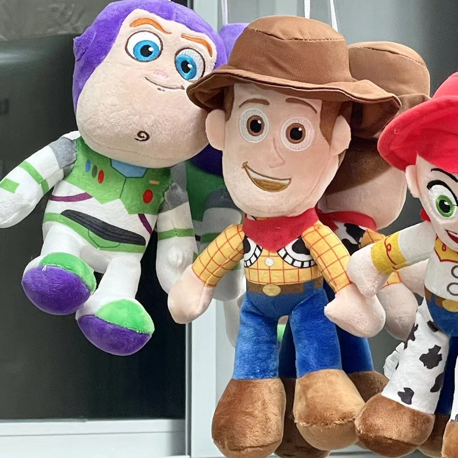 Potdemiel Toy Story Buzz Lightyear Jessie Woody Plüschtier, Disney, 23cm - Bild 1