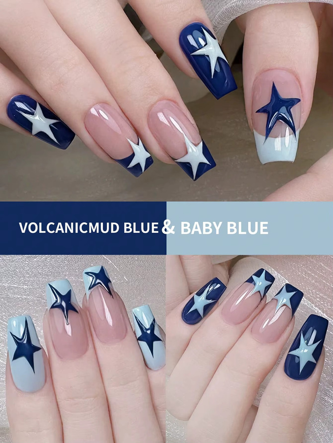XEIJAYI Nagellack, Blau-Minzgrün, Glänzend - Bild 2