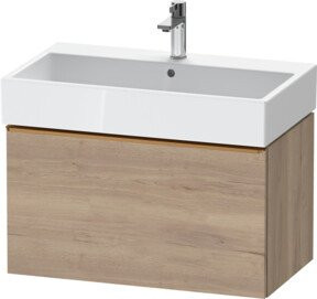 Duravit Waschtischunterschrank D-Neo beige matt, wandhängend, B: 78,4 cm, T: 44,2 cm, H: 44,0 cm - Bild 1