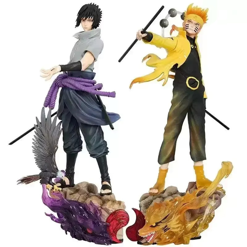 Bandai Naruto Shippuden Uzumaki Uchiha Sasuke Actionfigur, Kunststoff, Bunt / Mehrfarbig - Bild 4