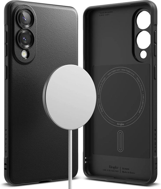 Ringke Onyx MagSafe-Hülle für Samsung Galaxy S25 Edge S937 in Schwarz - Bild 1