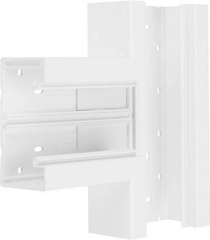 Hager T-Stück Weiß B: 130 mm, T: 68 mm - Bild 1