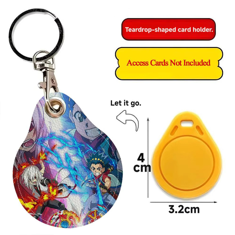 Schlüsselanhänger PU-Leder, B-Beyblade Burst - Bild 3
