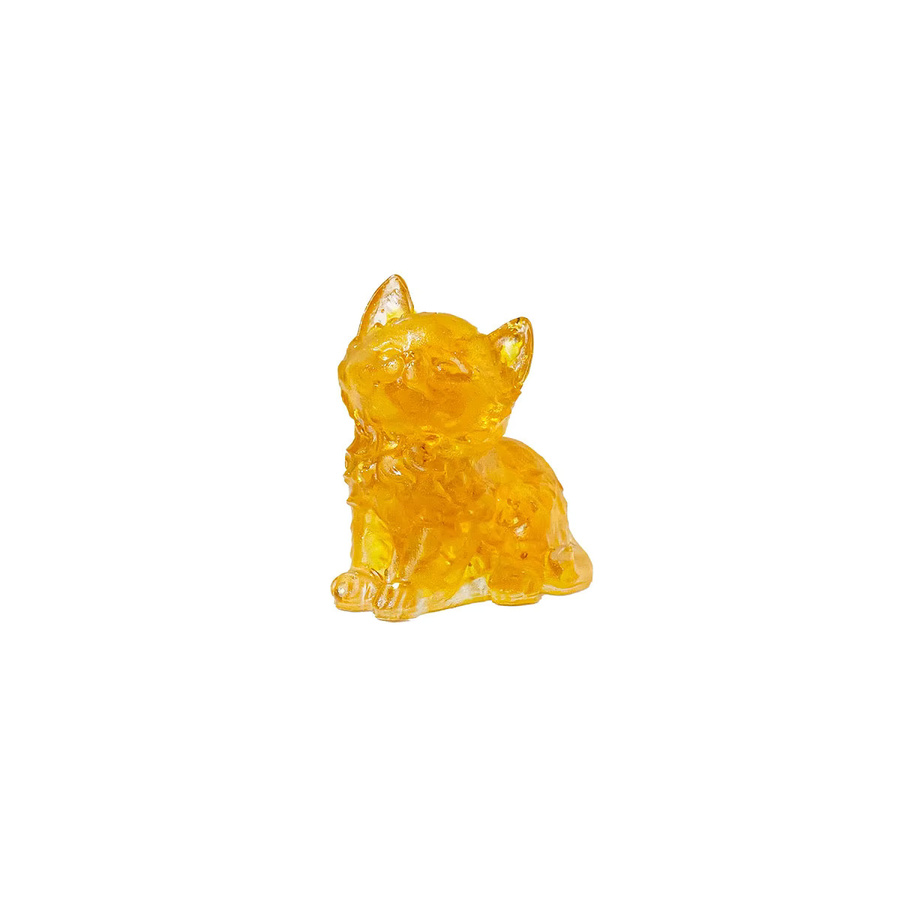 Runyangshi Dekofigur Stehende Katze aus Kristallharz in Multicolour als magisches Halloween-Dekor für dein Zuhause - Bild 2