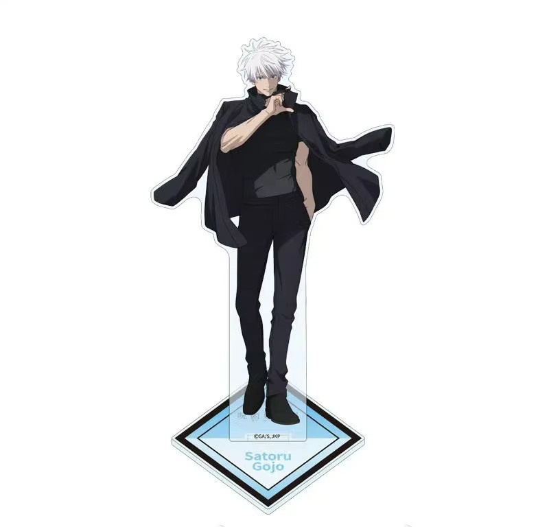 MOLLYGAN Jujutsu Kaisen Gojo Satoru Acryl Stand Figur, Schlüsselanhänger - Bild 2
