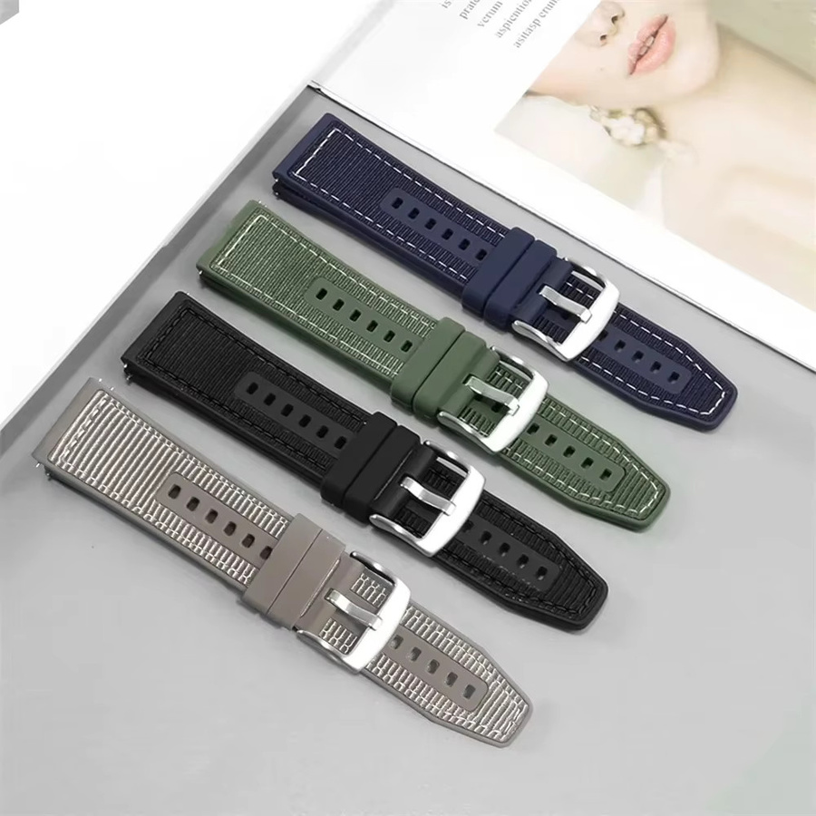 Mibro Smartwatch Armband, Silikon, 22 mm, green - Bild 5