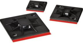 Hellermann Tyton Befestigungssockel QM30APTAPA66BK schwarz - Bild 1