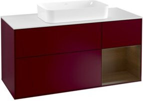 V&B Waschtischunterschrank Finion in Weiß, Breite: 120 cm, Tiefe: 50,1 cm, Höhe: 50,1 cm - Bild 1