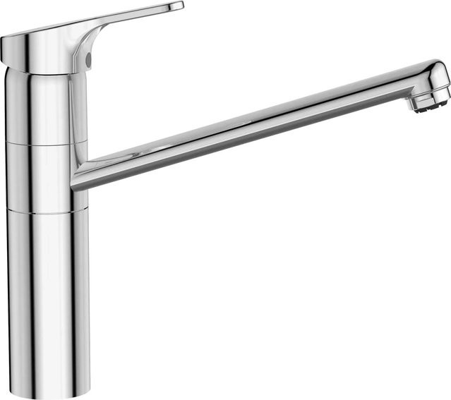 Ideal Standard Küchenarmatur Cerafit BlueStart Niederdruck mit hohem Schwenkauslauf und Spritzfunktion in Chrom - Bild 1