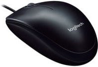 Logitech M90 Optische USB-A Maus mit 1000 dpi in Schwarz oder Grau - Bild 1